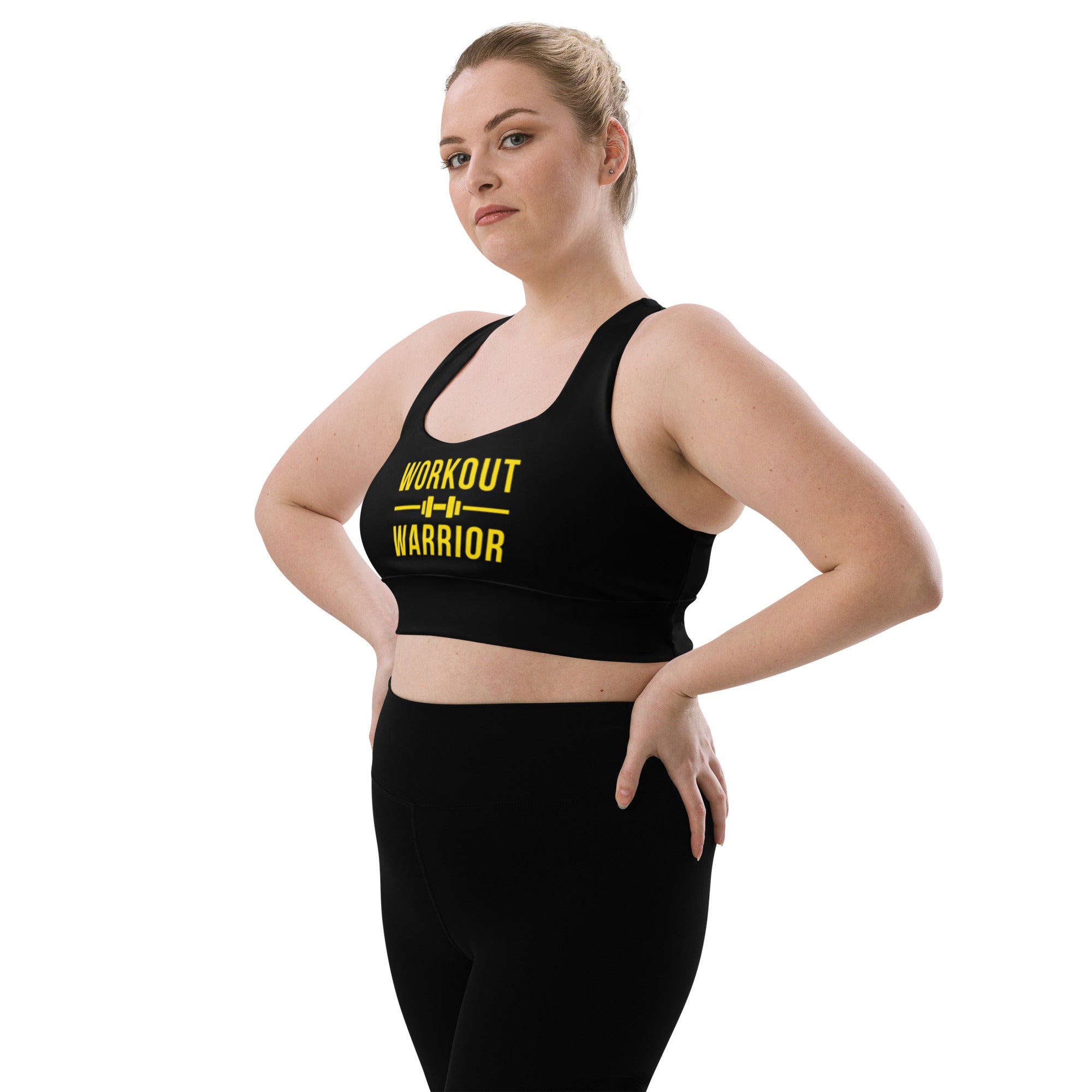 Workout Warrior Longline Sports Bra